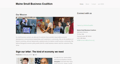 Desktop Screenshot of mainesmallbusiness.org
